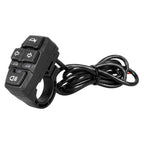 Electric bicycle headlights, turn signals, horn switch, electric scooter handlebars, lights, horn, turn signals control
