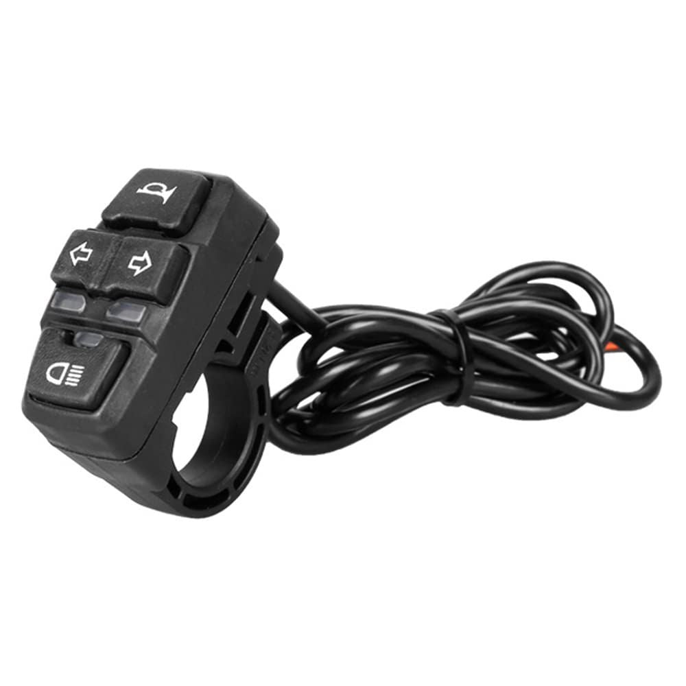 Electric bicycle headlights, turn signals, horn switch, electric scooter handlebars, lights, horn, turn signals control