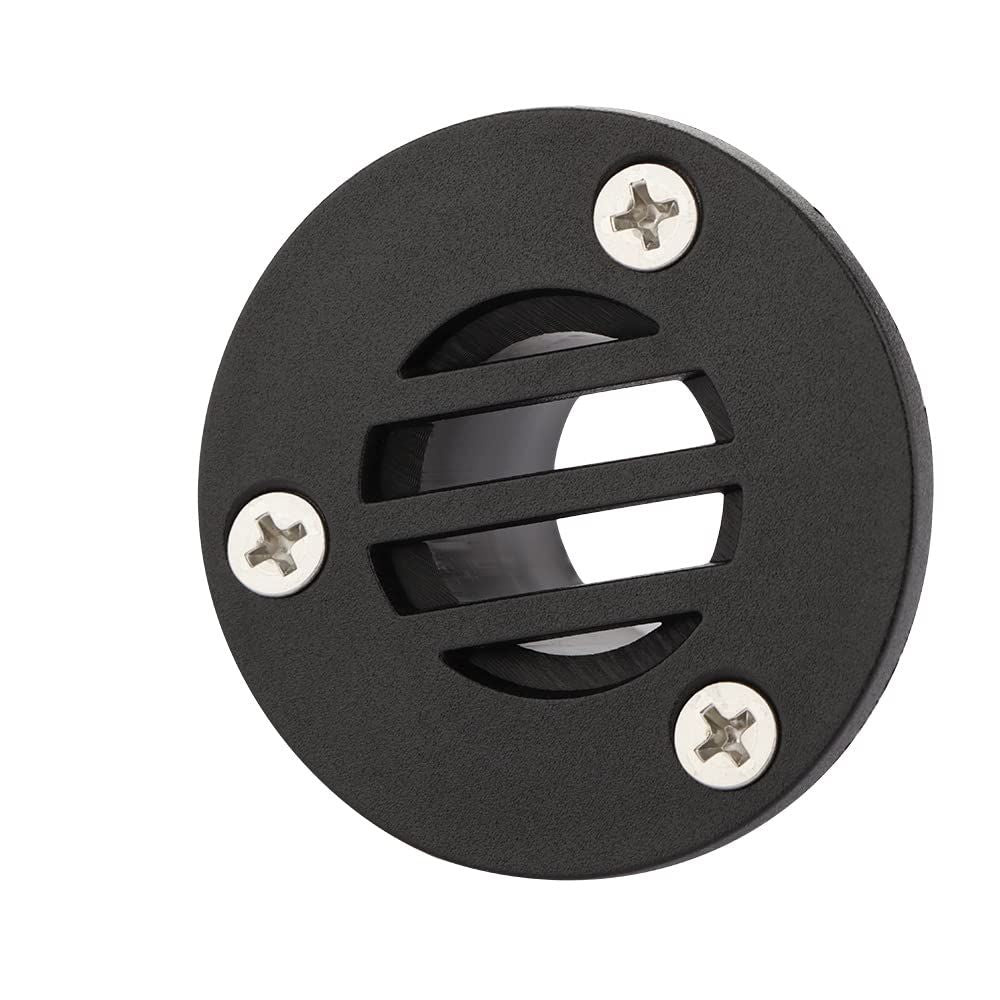Nylon Boat Floor Deck Drain Fit for Yacht Kayak Deck Drainage  Supplies, Black, Free Mounting Screws