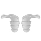 5pc Peak Impulse Noise, Shooting Ear Protection,-Continuous Hearing Protection, Patented Filters, Reusable Soft Ear Plugs