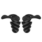 5pc Peak Impulse Noise, Shooting Ear Protection,-Continuous Hearing Protection, Patented Filters, Reusable Soft Ear Plugs