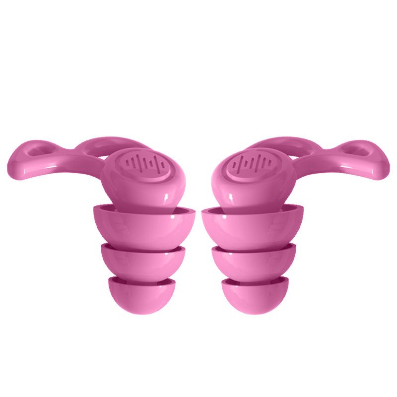 5pc Peak Impulse Noise, Shooting Ear Protection,-Continuous Hearing Protection, Patented Filters, Reusable Soft Ear Plugs
