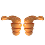 5pc Peak Impulse Noise, Shooting Ear Protection,-Continuous Hearing Protection, Patented Filters, Reusable Soft Ear Plugs