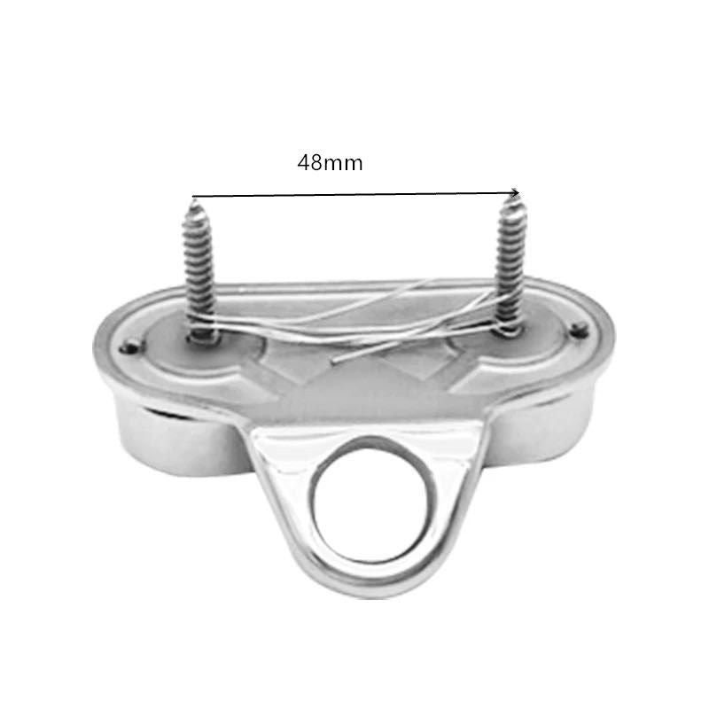 Cam Cleat Leading Ring Stainless Steel Cam Cleat Clip for Sailboat Kayak Canoe Dinghy
 Leading Rings Boat Marine Sailboat