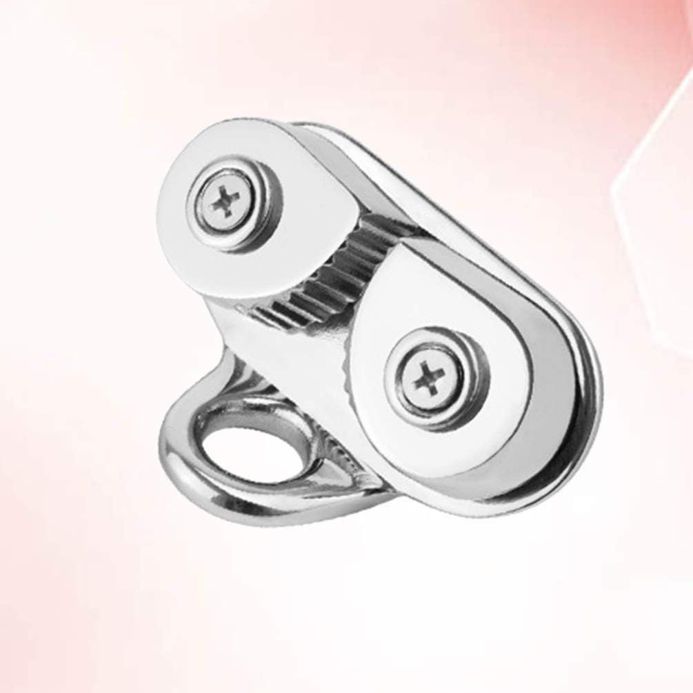 Cam Cleat Leading Ring Stainless Steel Cam Cleat Clip for Sailboat Kayak Canoe Dinghy
 Leading Rings Boat Marine Sailboat