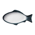 Fish Plate Ceramic Serving Platter Dish Fish Shape Textured Serving Dish Food Tray Party Platter for Fish Sushi Fruit or Cheese