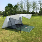 Tent Inner with Floor for Survival Shelter,  Breathable Mesh Double Sided Zipper for Camping and Hiking