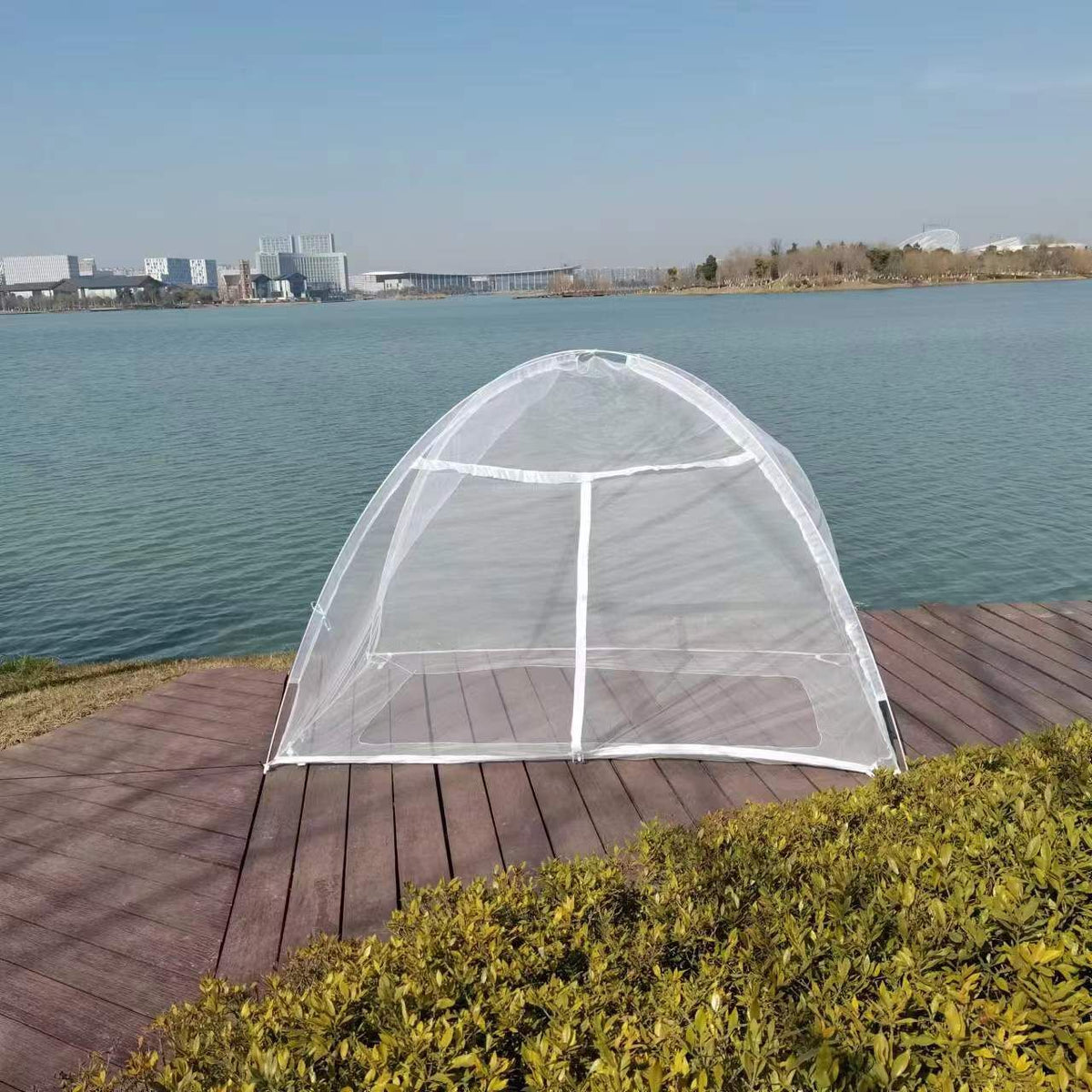 Luxury Mosquito Net Pop Up Tent, Camping - Bug Net - Canopy Outdoor, Bed Tent - Insect Screen - Ultralight, Folding Design