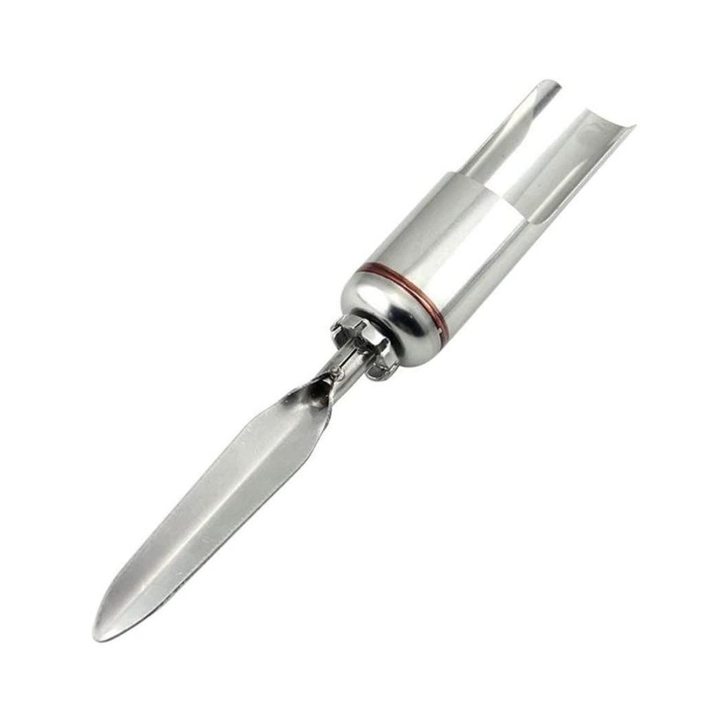Fishing Rod Holder Steel Cylindrical Ground Insert Throwing Sea Hand Accessories，Stainless Steel Ground Support Stand