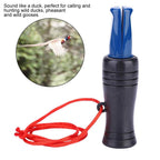 Ducks calling for bait, hunting for roosters, outdoor hunting for hunters, PVC temptation whistle, duck billed whistle