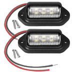 License Plate Light (2 Pack),LED License Plate Lamp Taillight for Truck SUV Trailer Van, Step Courtesy Lights, Dome/Cargo Lights