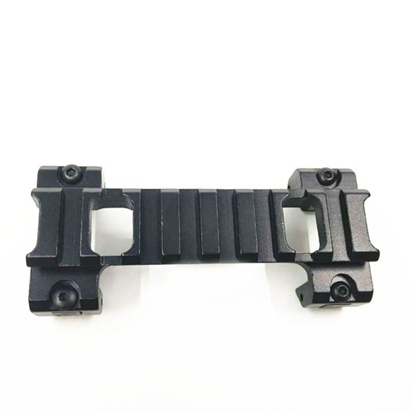 Rail Mount Low Profile Rail Adapter Rail Base Claw Scope, Red Dot Sight Weaver Mount, Slots, Works