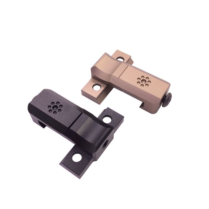 Tactical Side Offset Flashlight Mount Base, for Series Scout Weapon Light, Fit Rail, Hunting Accessories, -2pcs