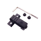 Tactical Side Offset Flashlight Mount Base, for Series Scout Weapon Light, Fit Rail, Hunting Accessories, -2pcs