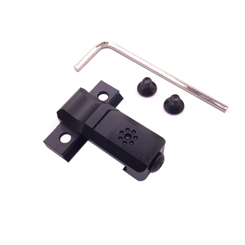 Tactical Side Offset Flashlight Mount Base, for Series Scout Weapon Light, Fit Rail, Hunting Accessories, -2pcs