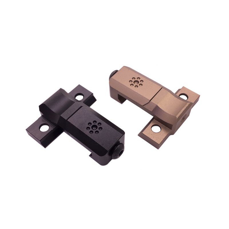Tactical Side Offset Flashlight Mount Base, for Series Scout Weapon Light, Fit Rail, Hunting Accessories, -2pcs
