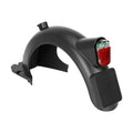 Scooter Rear Fender with Taillight for Electric Scooter Replacement Accessories Rear Mudguard Bracket
