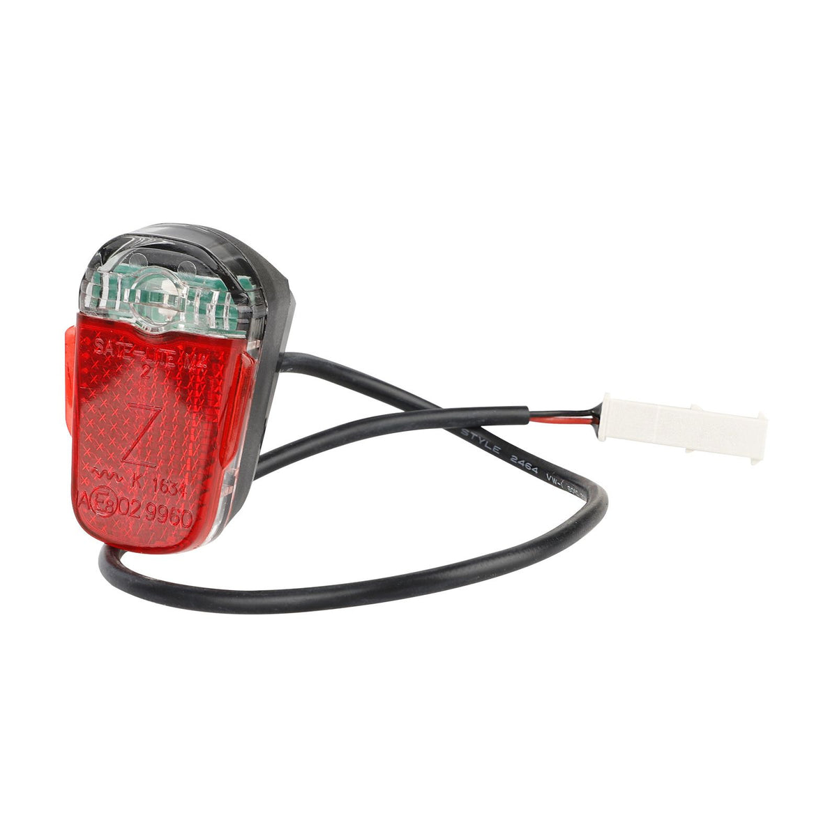 Scooter Rear Fender with Taillight for Electric Scooter Replacement Accessories Rear Mudguard Bracket