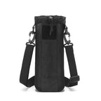 Tactical Water Bottle Pouch Military Mesh Kettle Holder Bag Waist Bag Outdoor Hunting Hiking Fishing Kettle Carry Bag