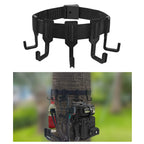 Strap Gear Hangers with Large Hooks, Lightweight Multi-Hook Accessory Holder, Outdoor Tree Stand Bow & Gear Hanger for Hunting