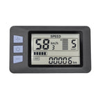 P3H LCD Display Meter Dashboard 24V 36V 48V 60V Electric Bike Meter Display Panel for Electric Scooter(SM)