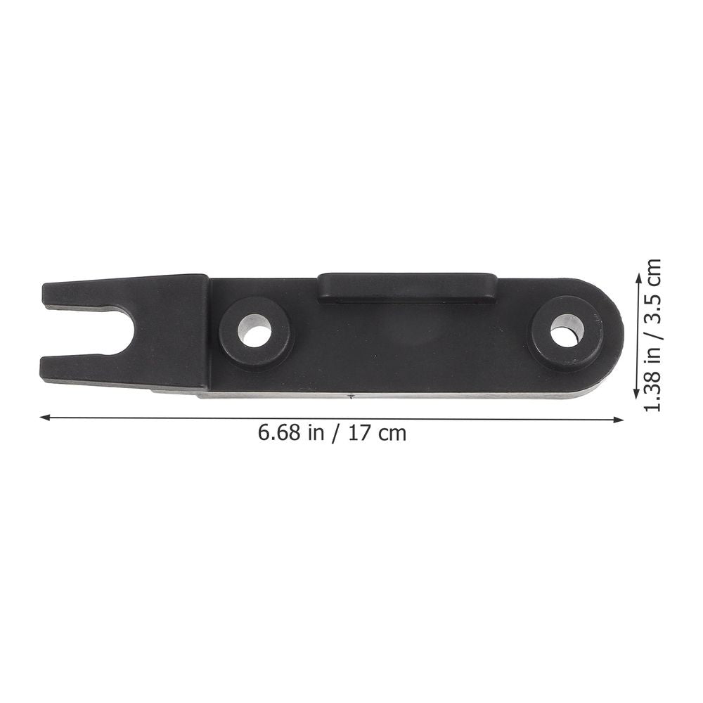 4Pcs Roof Box U-Bolt Clamps Rooftop Cargo Carrier Rack Bolts Internal U-Bracket Clips