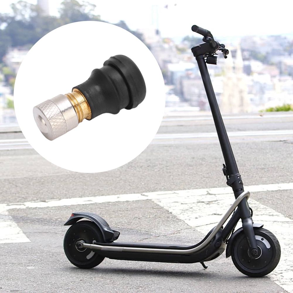 Electric Scooter Tubeless Tire Valve Tubeless Tire Vacuum Valve, 10PCS Electric Scooter Wheel Gas Valve for for Electric Scooter