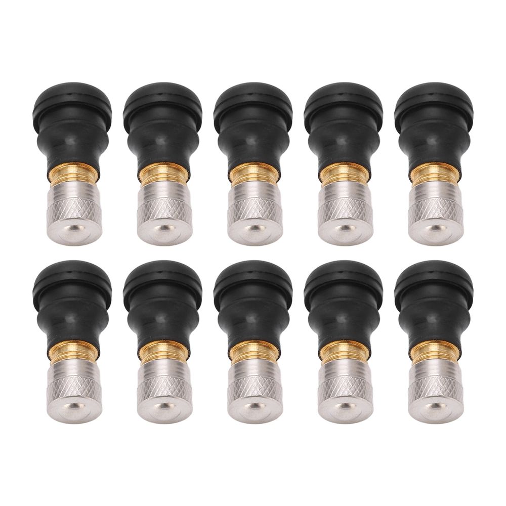 Electric Scooter Tubeless Tire Valve Tubeless Tire Vacuum Valve, 10PCS Electric Scooter Wheel Gas Valve for for Electric Scooter