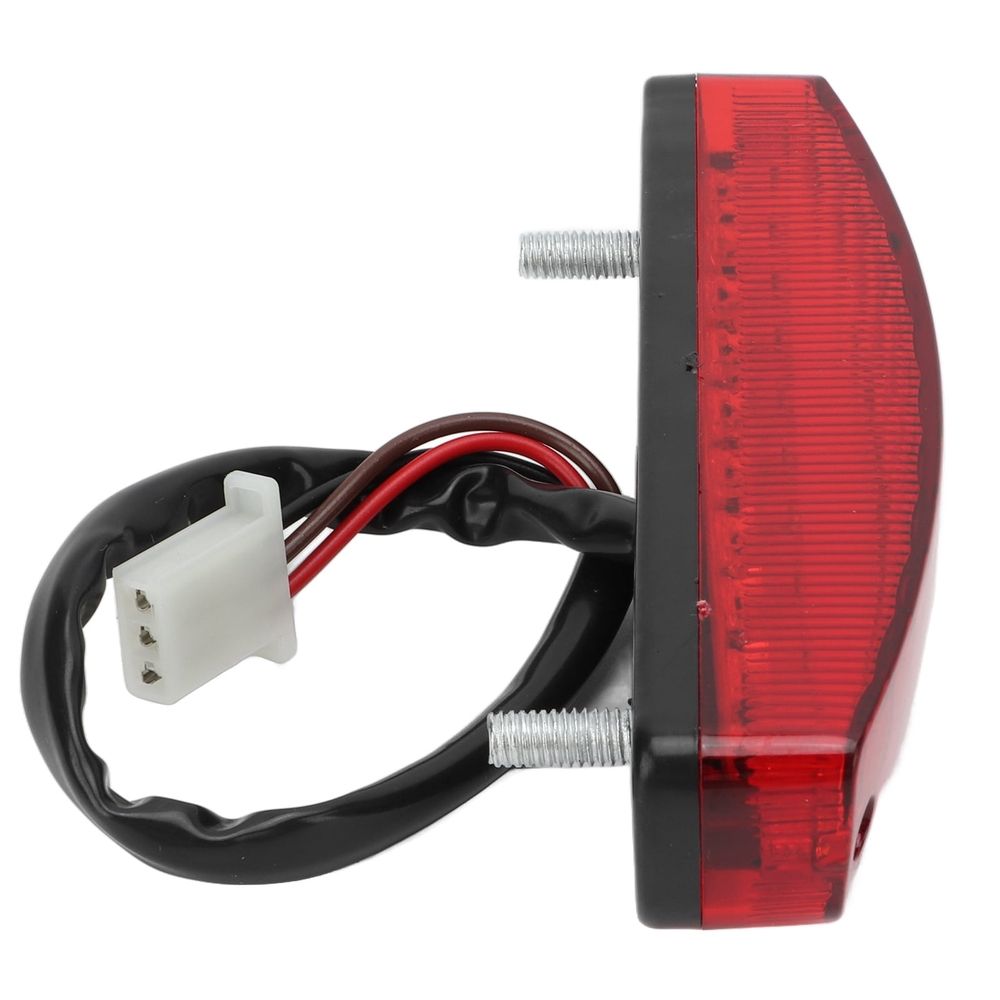 Rear Brake Light LED Taillight, 3PIN Wire ATV Tail Brake Light for 50-125cc Quad