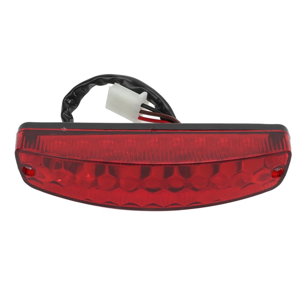 Rear Brake Light LED Taillight, 3PIN Wire ATV Tail Brake Light for 50-125cc Quad