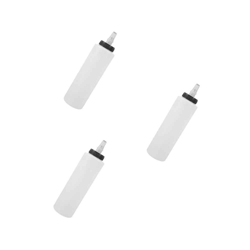 Masteelf 3pcs Car Wax Squeeze Bottle 400ml Car Polishing Plastic Bottle With Cap For Automotive Wax Empty Bottle For Dispensing Wax For Car Care And Self Cleaning