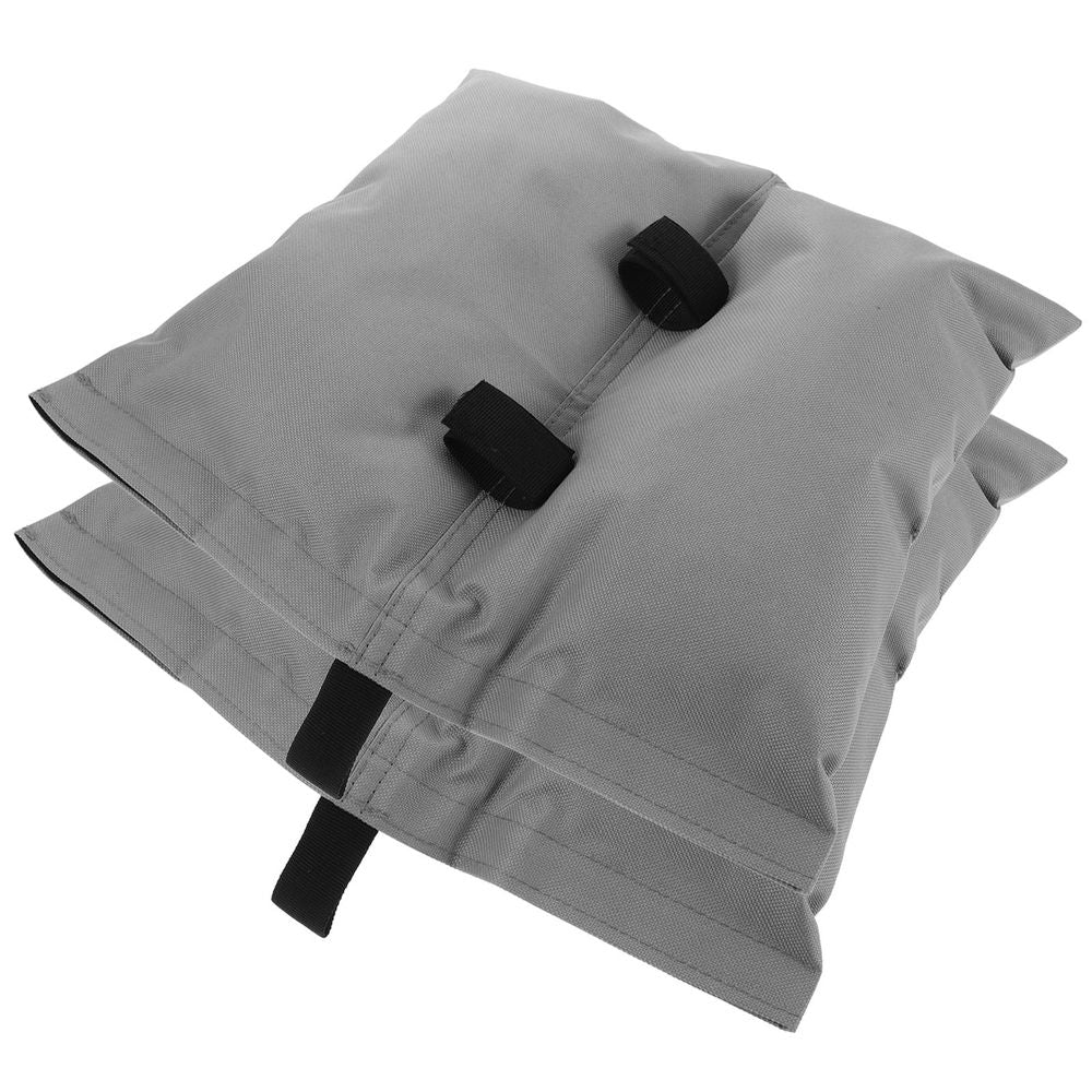 2Pcs Heavy Duty Tent Sand Bag Weights for Outdoor Canopy Legs Grey Color