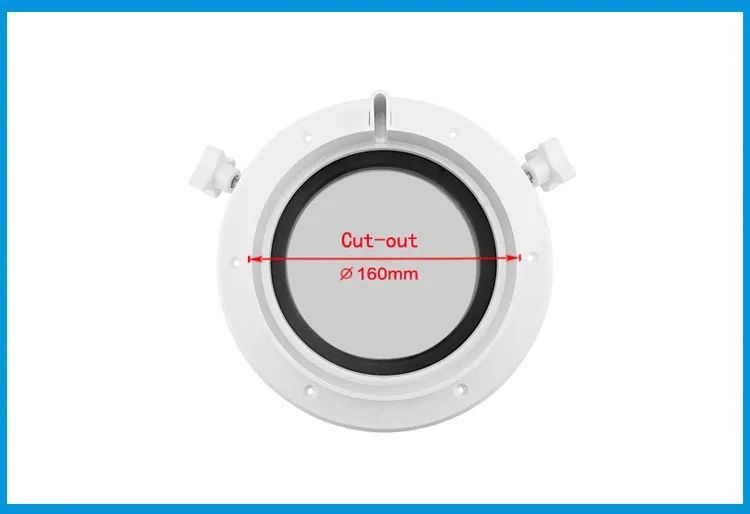 Round Opening Yacht, Boat Replacement Window Port Hole Overall Diameter  Open Diameter 215mm Yacht boat RV