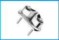 Marine Accessories Stainless Steel Cam Cleat with Wire Leading Ring Boat Cam Cleats Sailboat Kayaks Canoe Dinghy