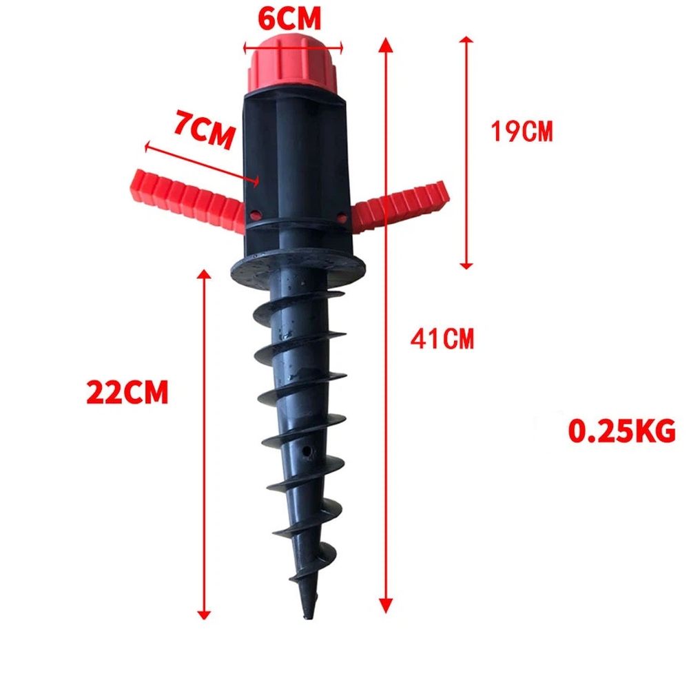 Sun Umbrella Tent Fishing Rod Holder Adjustable Base Umbrellas for Rain Large Size Flag Pole Stand Base Umbrella Anchor Beach