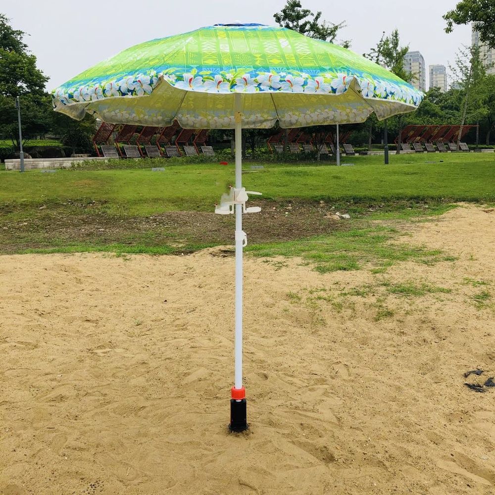 Sun Umbrella Tent Fishing Rod Holder Adjustable Base Umbrellas for Rain Large Size Flag Pole Stand Base Umbrella Anchor Beach