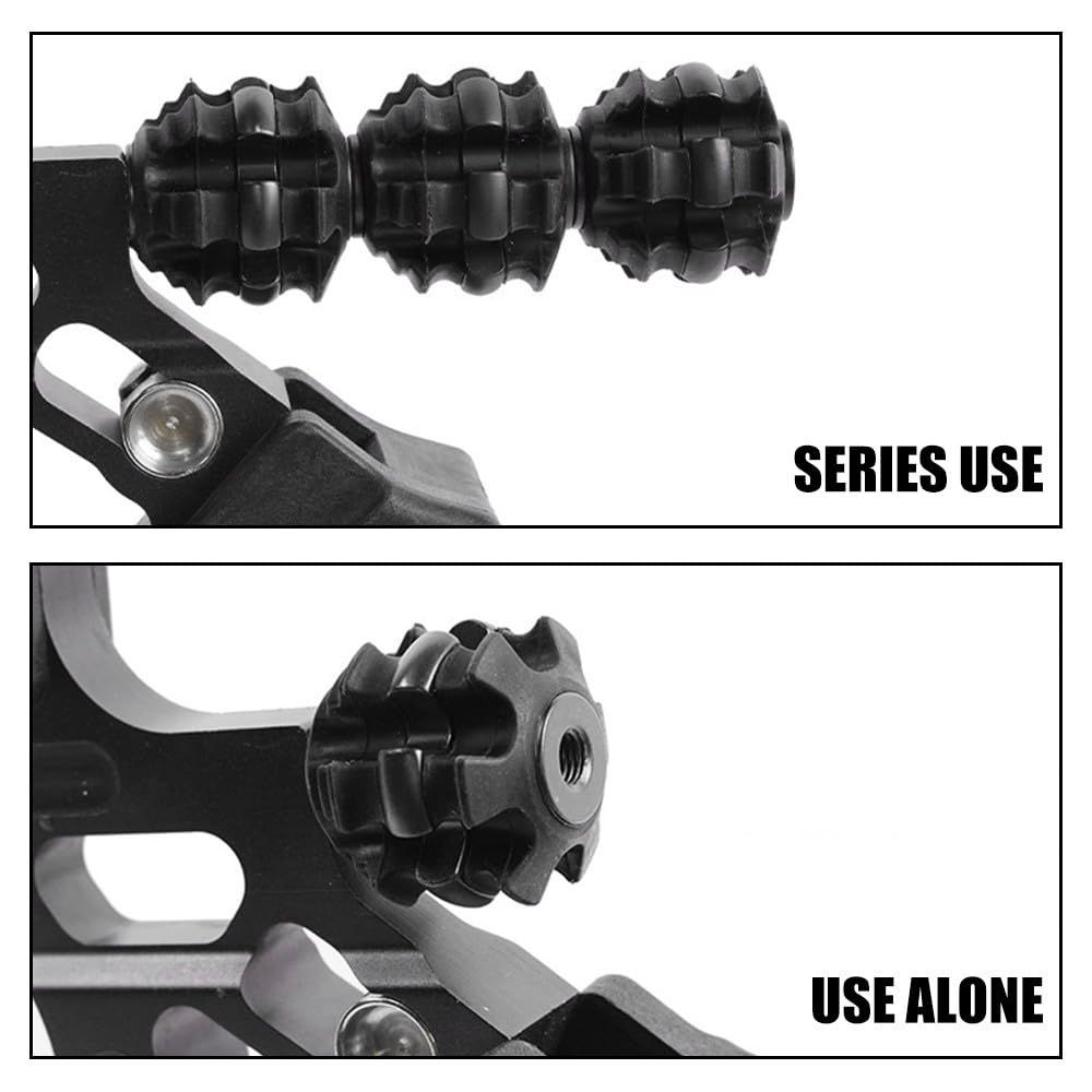 Stackable Archery Bow Stabilizer Ball Anodized - 1.5 in 1.45 Oz Customize Your Stabilizer Weight By Adding Stabilizer Balls
