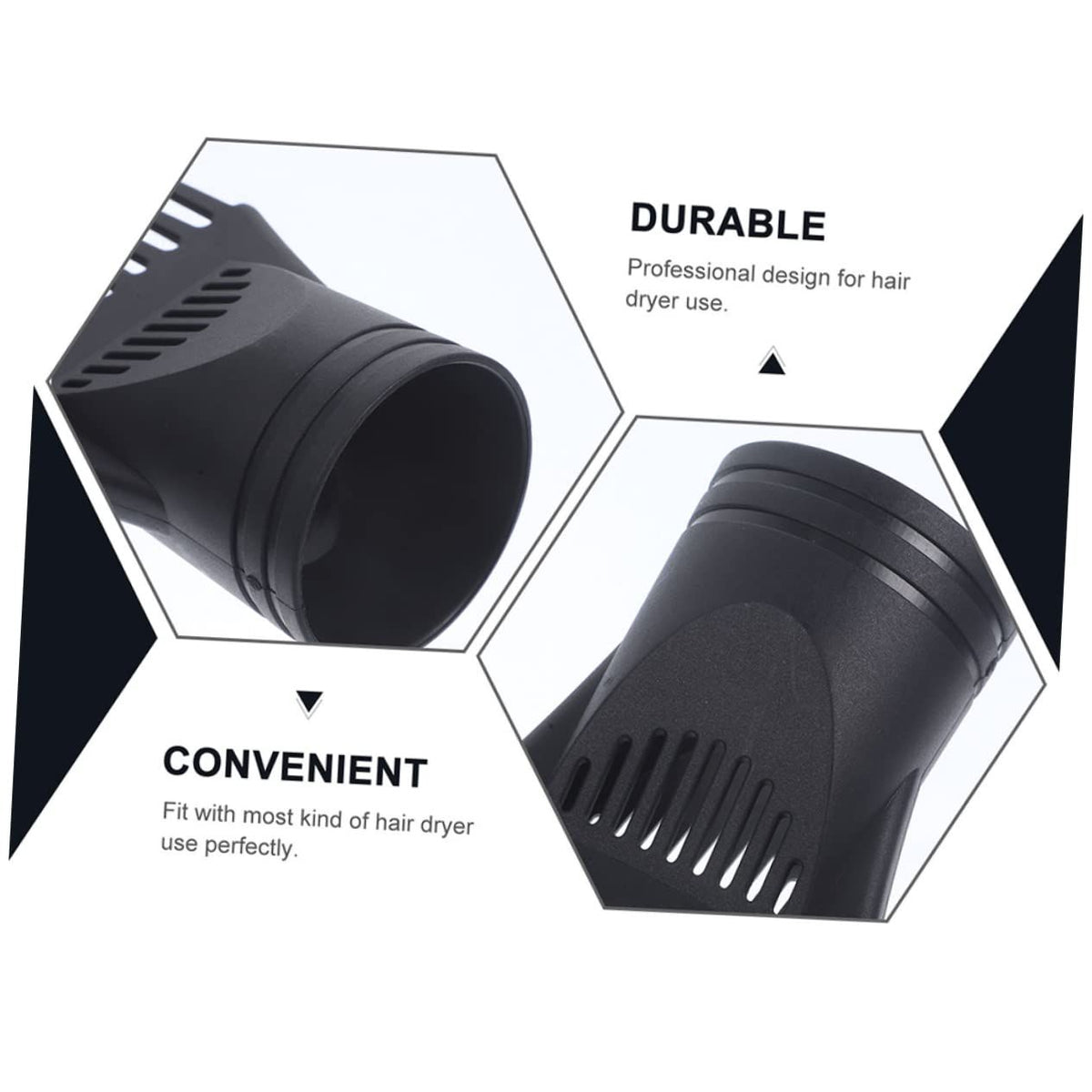 2pcs Hair Dryer Comb Universal Blow Dryer Comb Universal Hair Dryer Nozzle Salon Hair Dryer Nozzle Hair Dryer Nozzle Attachment