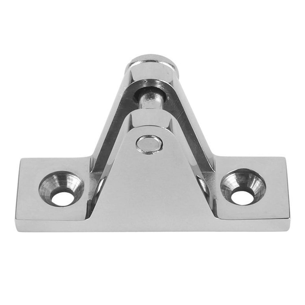 2 PCS Marine Boat Deck Hinge Mount Top Fitting Hardware 316 Stainless Steel A flat base for deck mounting