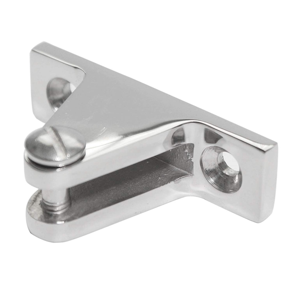 2 PCS Marine Boat Deck Hinge Mount Top Fitting Hardware 316 Stainless Steel A flat base for deck mounting