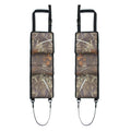 Seat Back Gun Sling Rack to Storage Organizer for 3 Guns, Rifles, Shotguns in Cars, Trucks & SUV for Hunting (New reed camouflage)