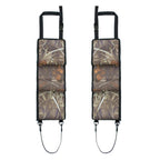 Seat Back Gun Sling Rack to Storage Organizer for 3 Guns, Rifles, Shotguns in Cars, Trucks & SUV for Hunting (New reed camouflage)