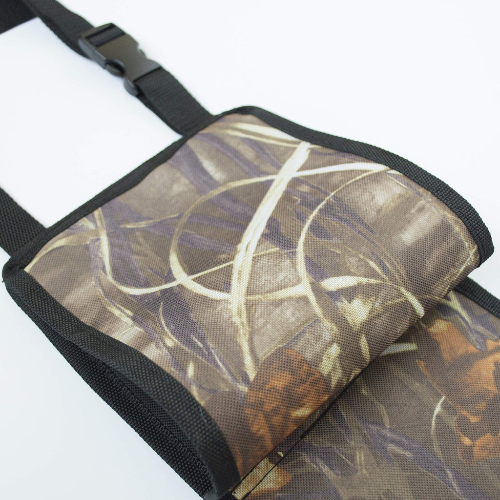 Seat Back Gun Sling Rack to Storage Organizer for 3 Guns, Rifles, Shotguns in Cars, Trucks & SUV for Hunting (New reed camouflage)
