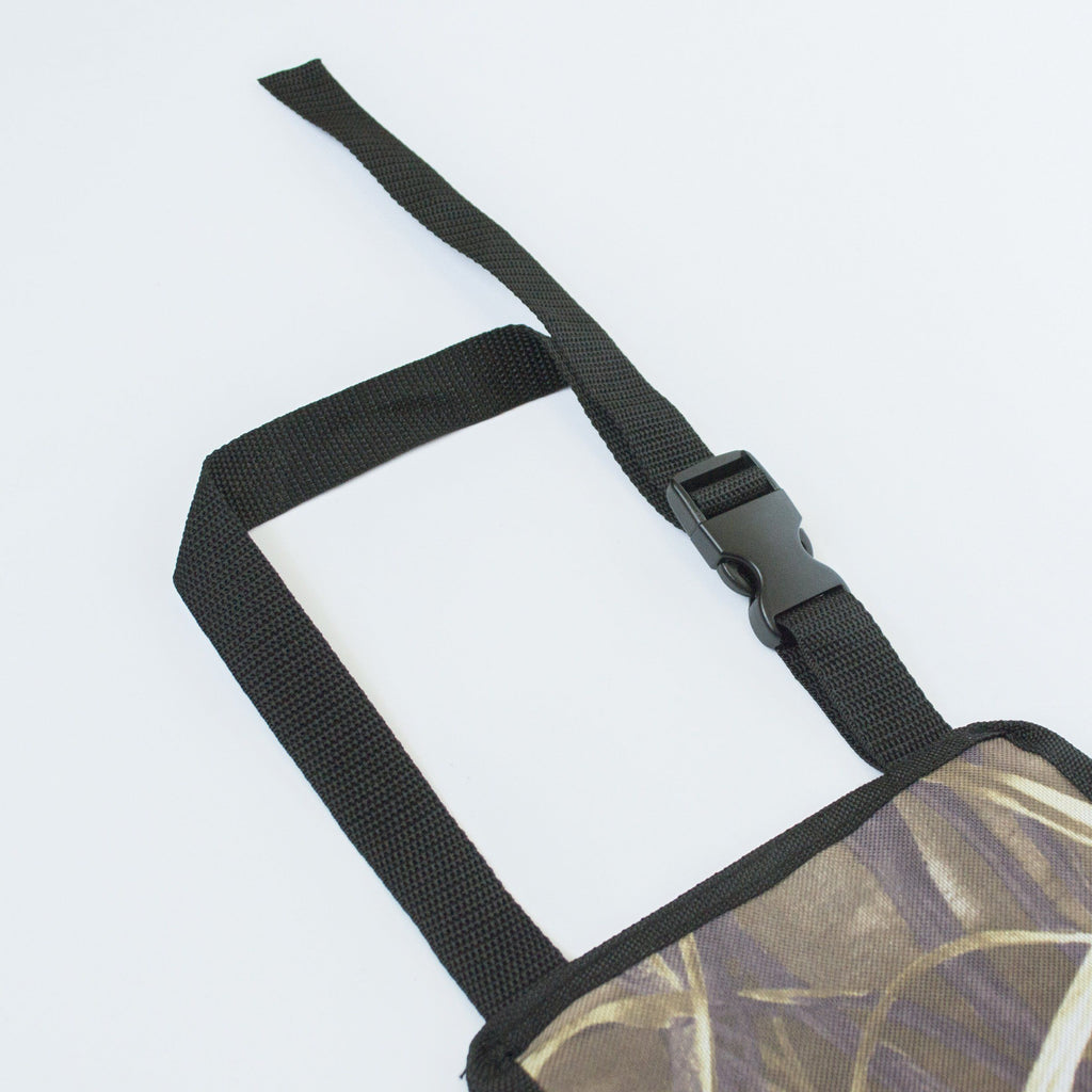 Seat Back Gun Sling Rack to Storage Organizer for 3 Guns, Rifles, Shotguns in Cars, Trucks & SUV for Hunting (New reed camouflage)