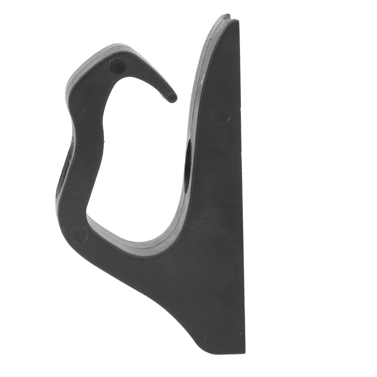 Strong load-bearing capacity, black high-density electric scooter front hook waterproof nylon, suitable for outdoor riding