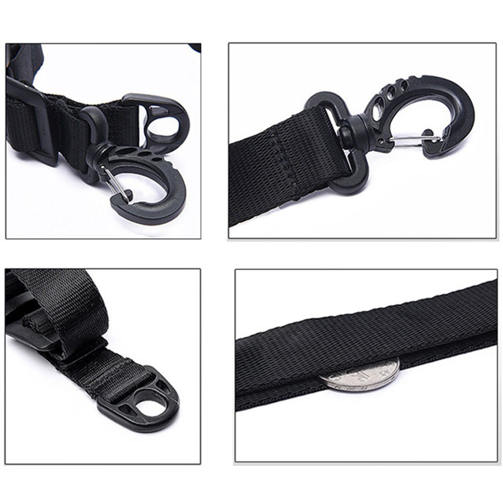 Adjustable Shoulder Strap with Non-Slip Shoulder Pad for Easy Carrying of Scooters, Beach Chairs, Ski Boards, Electric Scooters