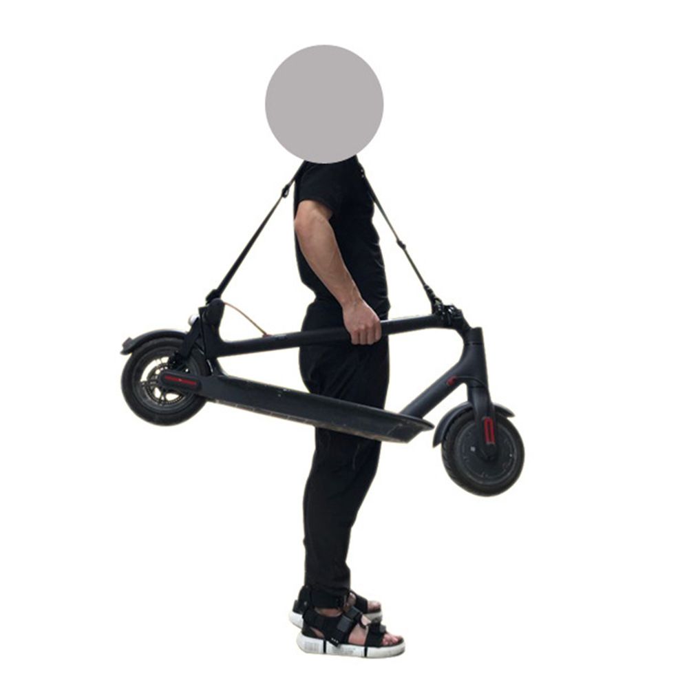 Adjustable Shoulder Strap with Non-Slip Shoulder Pad for Easy Carrying of Scooters, Beach Chairs, Ski Boards, Electric Scooters