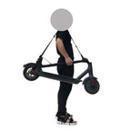Adjustable Shoulder Strap with Non-Slip Shoulder Pad for Easy Carrying of Scooters, Beach Chairs, Ski Boards, Electric Scooters