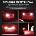 4-Pack Bright LED Replacement for Car Incandescence Bulb RV Camper Brake Turn Lamp Lights DC 12V