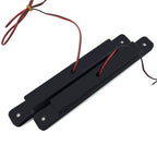 2 PCS Car LED Daytime Running Lights, Waterproof High Power 5W 12V LED DRL, Universal Decorative Lights, 8 LED Center Grid